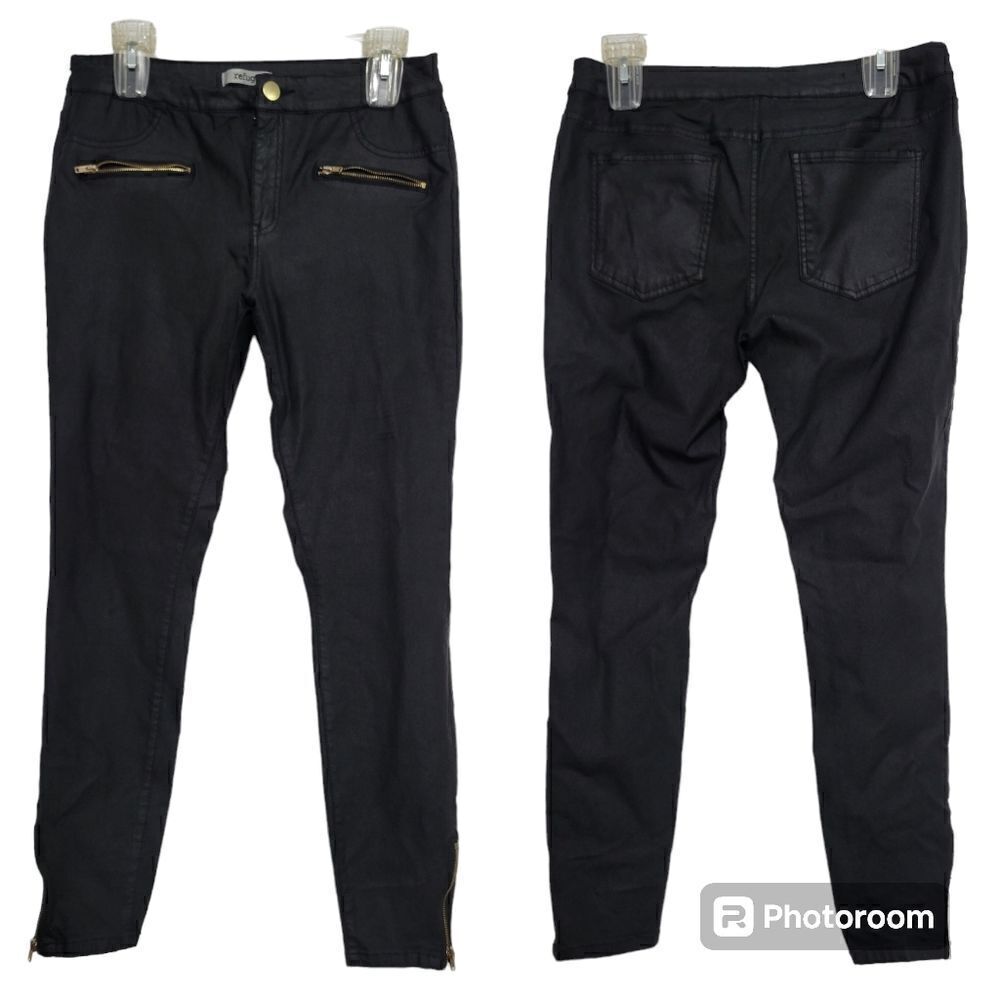 Refuge faux leather pants
